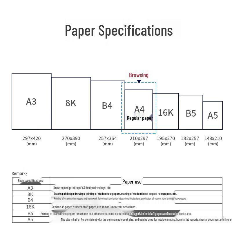 Deli Kairui A4 Copy Paper 70g