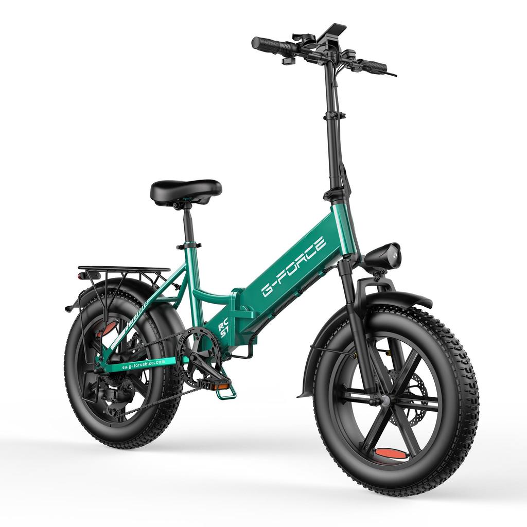 G-FORCE RC-ST Adult Folding Electric Bike 750W Motor 48V 15AH Battery 20-Inch Tires All-Terrain Off-Road E-Bicycle for Outdoor Travel  Urban Commuting