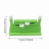 Con Agujas Enhebrador de Agujas Naranja/Verde Ayudante de Aguja Herramienta de Costura que Ahorra Tiempo Trabajo de Costura
