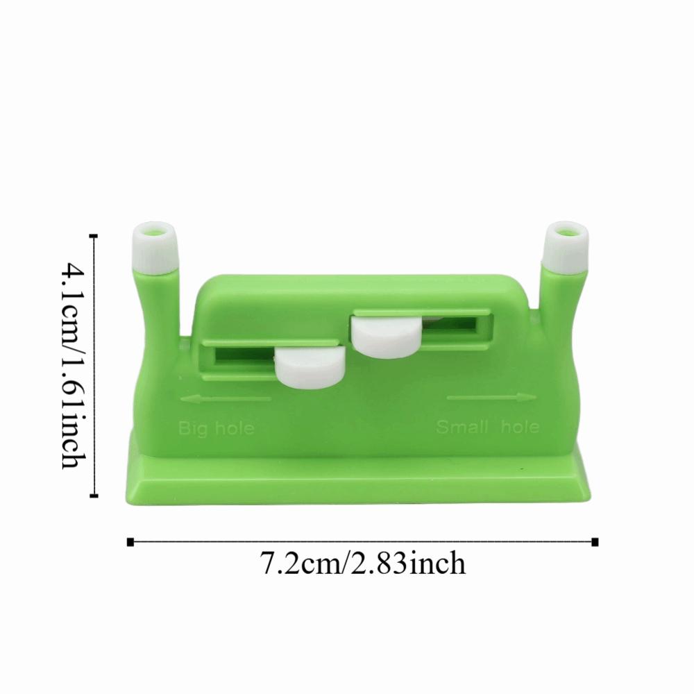 Con Agujas Enhebrador de Agujas Naranja/Verde Ayudante de Aguja Herramienta de Costura que Ahorra Tiempo Trabajo de Costura