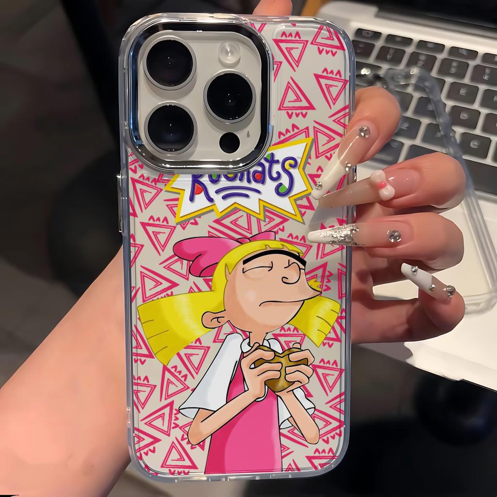 Cartoon R-Rugrats Dinosaurier Heißes Handyhülle für Samsung Galaxy S25 S24 S23 S22 S21 S20 Note20 FE Ultra Edge Plus 4G 5G Weiche Hülle