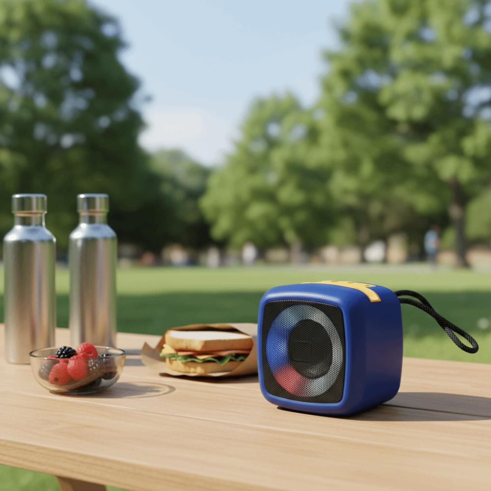 360 Stereo Sound Portable Speaker Rechargeable Battery Wireless Speakers Loudspeaker  Outdoor Use