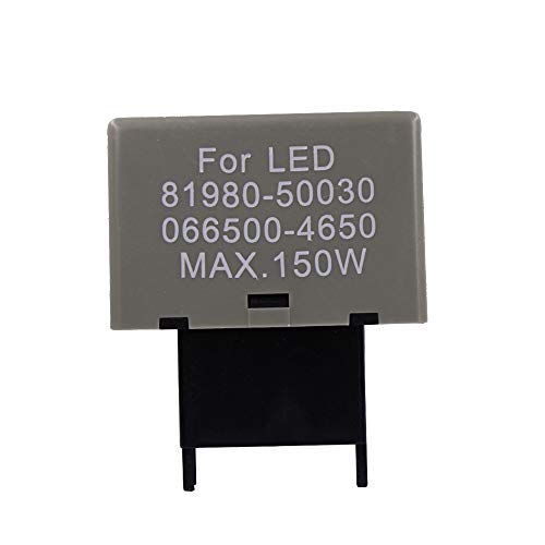 YUNPICAR LED Compatible 8 Pin General Purpose IC Turn Signal 8 pin relay