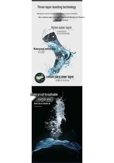 Waterproof Breathable Winter Sports Socks for Mountaineering, Cycling, Fishing & Skiing - Double Layer, Thickened & Warm
