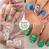 12 color 0.5mm nail art brushes, quick-drying acrylic paint nail art brushes, nail art dotting and graffiti decoration tools