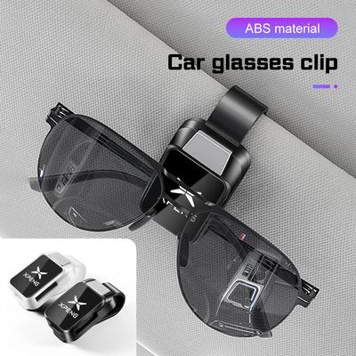 Universal Car Sun Visor Glasses Clips For Xpeng G6 P7 P7i G9 P5 G3 G3i X9 X2 N5 F30 H93 Car Interior Eyeglasses Storage Holder