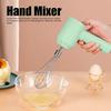 Electric Cordless Hand Mixer 3 Speed Kitchen Handheld Mixer 20W With Egg Beater For Baking
