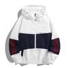 Giacca Primaverile e Autunnale, Sportiva Casual con Cappuccio, Giacca a Vento Leggera, Giacca da Baseball Coreana