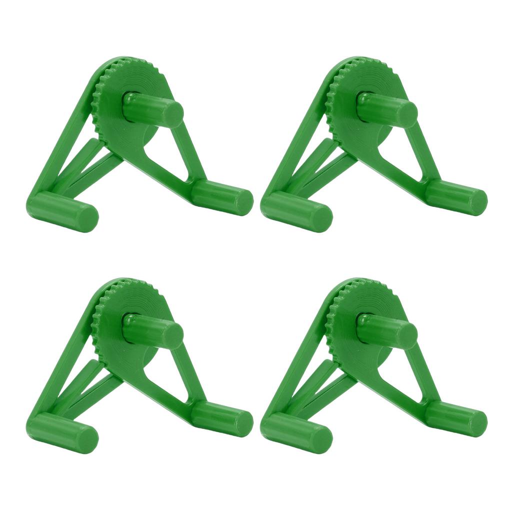 20PCS Adjustable Plant Clips 360 Degree Plastic Plant Branch Stem Bender Training Clips Green