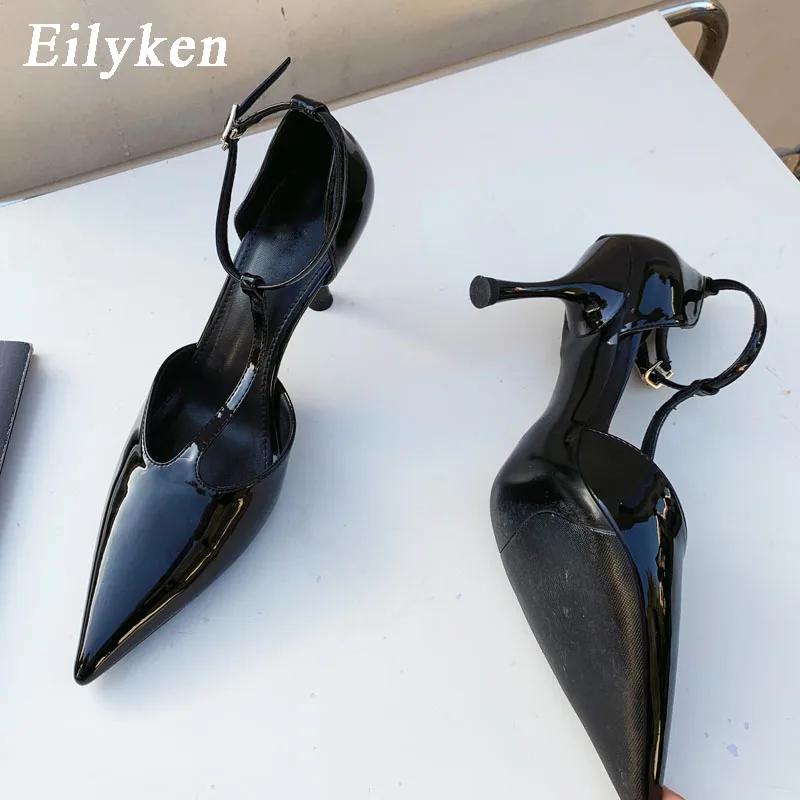 Fashion Luxury Women's High Heels Spring Autumn Brand Women Shoes Fashion Pointed Toe Ladies Elegant Hollow Out Sandal Zapatilla De Muje