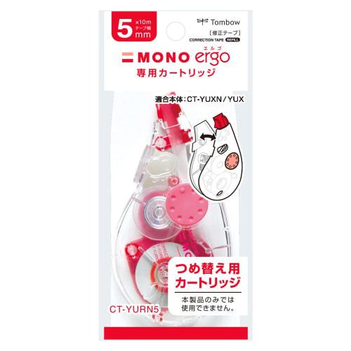 

Tombow Pencil Correction Tape MONO Mono Ergo N Cartridge 5mm 5 Pieces CT-YURN5-5P
