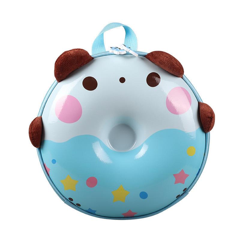 New Ins Sweet Donut Kindergarten Backpack Eggshell Personality Casual Children's Bag Girls