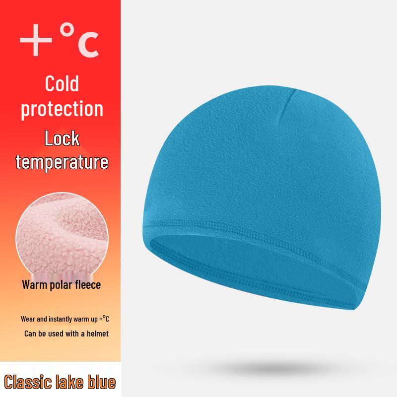 Thick Fleece Ear-Protective Winter Motorcycle Helmet Liner