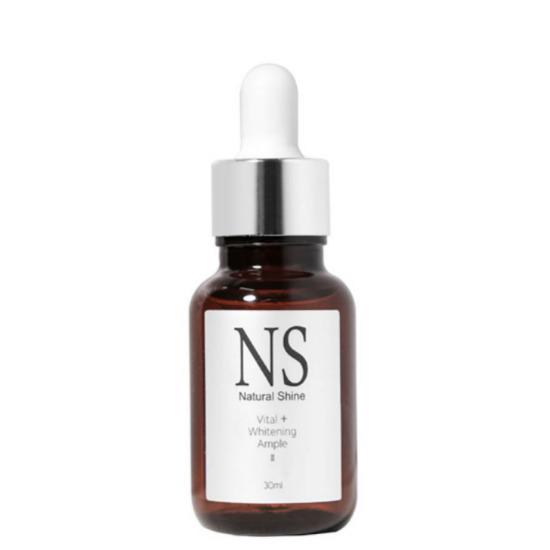 Natural Shine Vital Plus Whitening Ampoule 30ml – Brightening & Skin Tone Care Serum Natural Shine Vital Plus Whitening Ampoule
