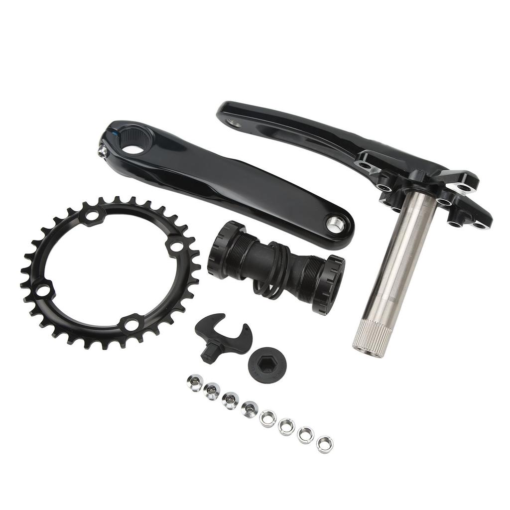 170mm Fahrrad Kurbelgarnitur Innenlager 9‑12 Fach 32T Kettenblatt für Rennrad Mountainbike