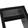 Open Bottom Coffee Knock Box Stainless Steel Countertop Knock Box  For Restaurant