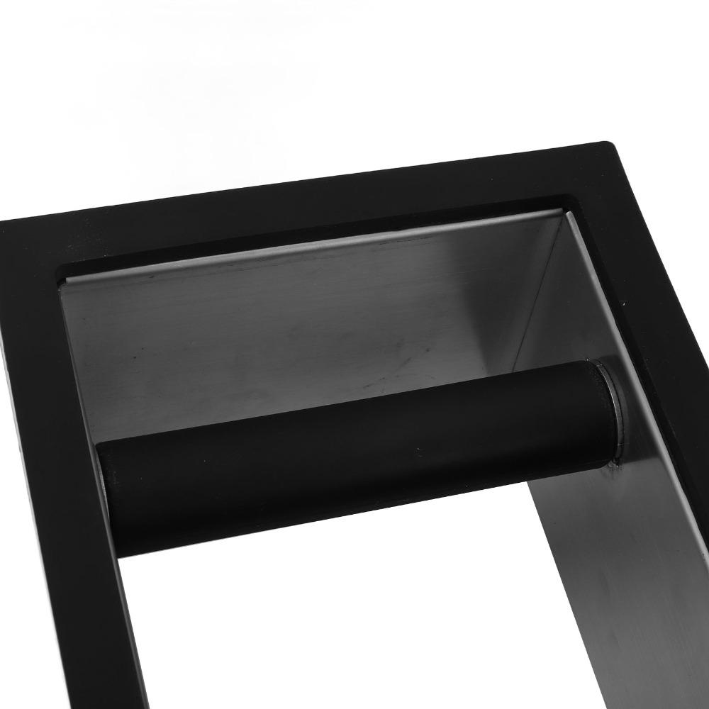 Open Bottom Coffee Knock Box Stainless Steel Countertop Knock Box For Restaurant