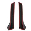 2PCS Rear Window Side Splitter Wing Exterior Trim Left Right Replacement for SEAT LEON 5F FR Mk3 MK3.5 2013‑2025