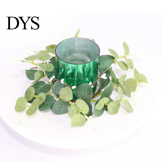 Garland Decor Wreath Handmade Realistic Plastic Vivid Holiday Festive Touch for Home