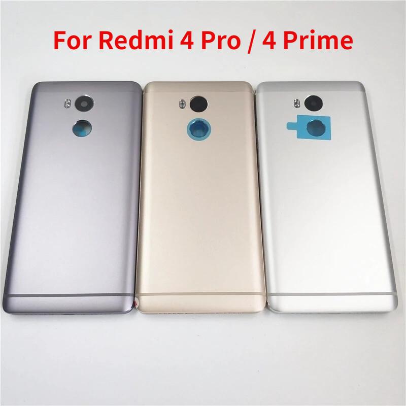 

Оригинал для Xiaomi Redmi 4 Pro Задняя батарея Redmi 4 Prime Металлический дверной корпус с кнопками громкости питания + камера