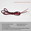 Handmade DIY 1mm Copper Core Wire Toy - Red/Black DC Circuit Leads
