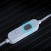 Taurus Double Dynamic Driver Cord Headphones Powerful Bass with Double-Microphones in Ear Monitor Earphones