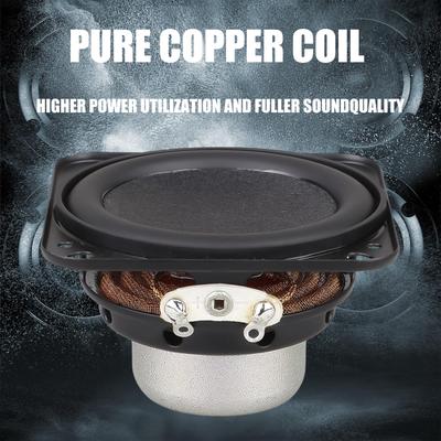 Professional 2inch 4Ohm 10W NdFeB Woofer 150Hz 20KHz Frequency Ranges For Customs Speaker Builds