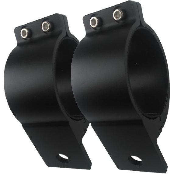 Audak 1 Pair 3 Inch Aluminum Mounting Bracket Tube Clamp For Bullbar Roof Rack Roll Cage (75-77Mm/2.95-3.03 Inch Adjustable)