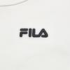 Fila Original Simple Solid Color Embroidered T-Shirt Women Tops Cloud-White F11W629113FWT
