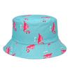 1Pcs Fashion Buckert Hat For Women Man Uniex Reversible Hat For Beach ,Outdoor Vacation Sun Fishion Hat