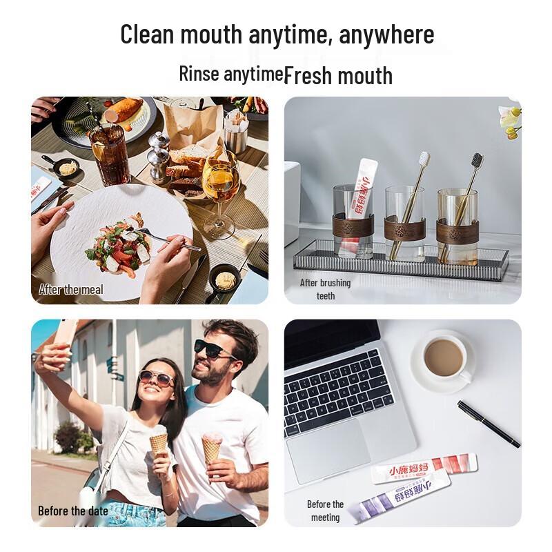 Little Deer Mom Portable Disposable Mouthwash Strips