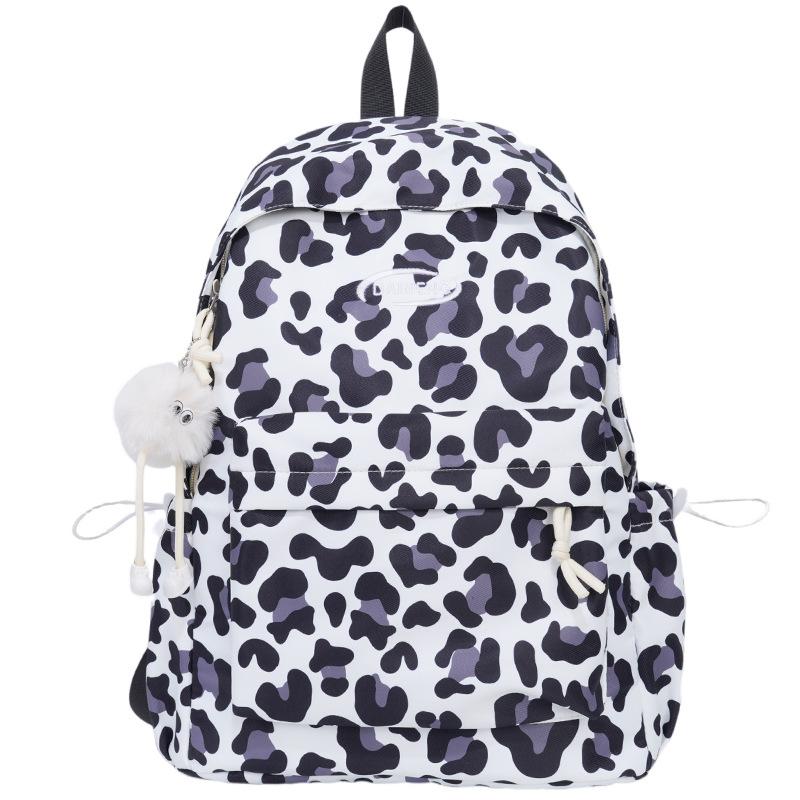 New Korean Version of Harajuku Elementary School Student Schoolbag Graffiti Print Junior High School Student Backpack High Value Backpack Japanese