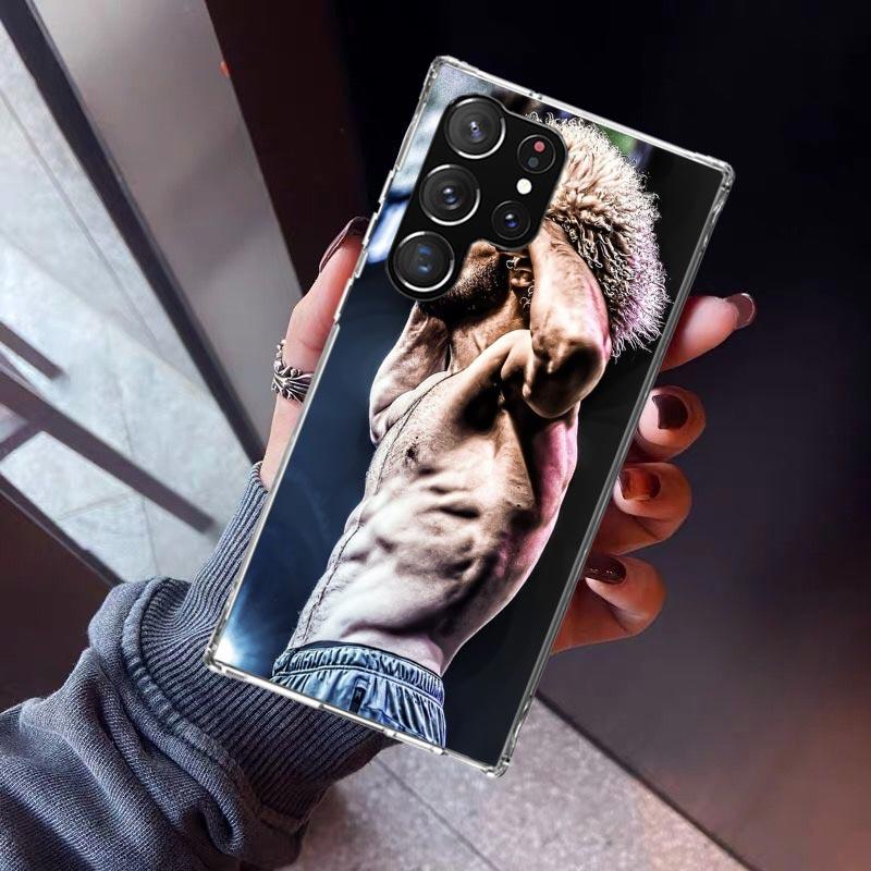 Husă de telefon Khabib Nurmagomedov Pentru Samsung Galaxy S23 S24 S25 Edge S26 Ultra S22 + S21 Plus S20 FE Carcasă Imprimare Silicon Ga