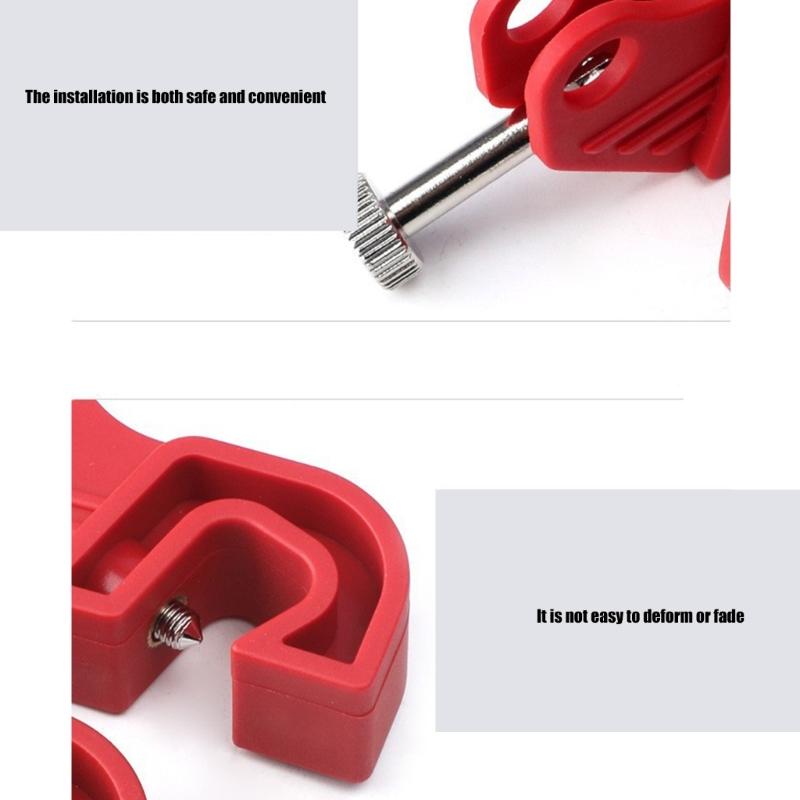 Universal Circuits Breaker Safety Lock Strong Designs Circuits Breaker Security Lock Tool For Electrical Maintenance