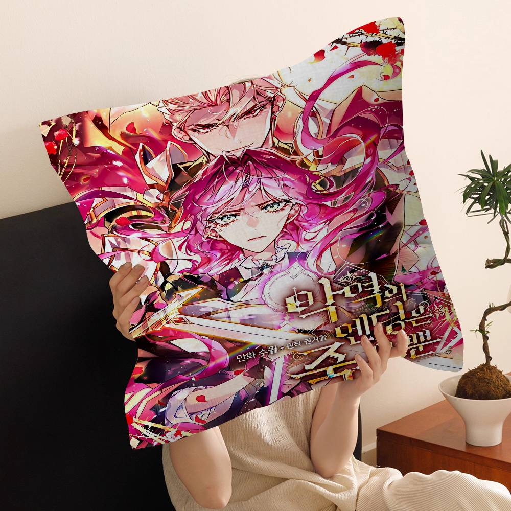 

Villains Are Destined To Die Cushion Cover Inches Farmhouse Decor Home Throw Pillow Covers For Couch Decorations 30x30 cm