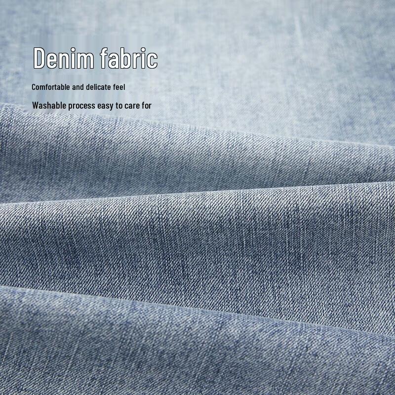 HLA Men's SPRINTING SMILE Tapered Cropped Jeans