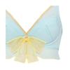AMOSTYLE BY Triumph Decollete Beauty Bra Panty Playful M007 Size C70M & Set, Ribbon, (Blue),