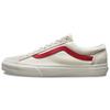 Style 36 Marshmallow Abrasion Resistant Low Top Skateboard Shoes Unisex White Red VN0A3DZ3OXS