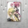 ecchi to love ru manga Retro Vintage Tin Sign Poster Decorative Plaque Metal Plate Wall Decor
