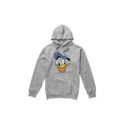 Mens Donald Duck Vintage Face Hoodie