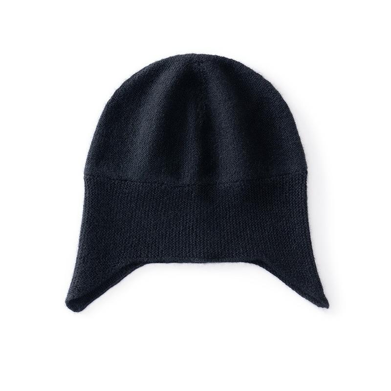New% Pure Cashmere Fashion Simple Hat Men's and Women's Versatile Ear Protection Headgear