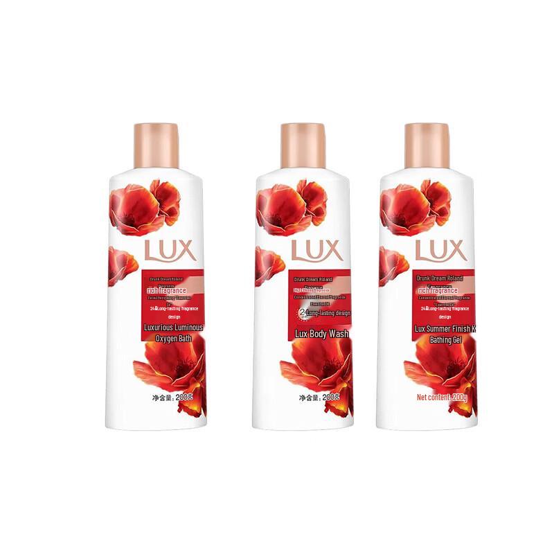 LUX Drunken Orchid Scent Indulgent Fragrance Body Wash