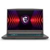Ігровий ноутбук MSI Slim 15,6 дюйма FHD 144 Гц з AMD Ryzen 5 7535HS, 16 ГБ ОЗП, 1 ТБ SSD, NVIDIA GeForce RTX 4060, Веб-камера, Клавіатура з підсвічуванням, Сірий, Windows