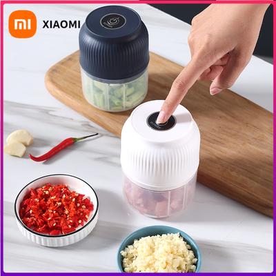 Xiaomi Електричний кухонний подрібнювач для їжі Міні-роздавлювач для часнику Портативна USB-м'ясорубка Подрібнювач для овочів для кухні Гаджети