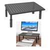 Desk Computer Stand Height Adjustable Metal Good Heat Dissipation Anti Slip Pad Desk Laptop Riser for Study Room Office