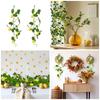 Pack of 2 Bright Artificial Lemon Branches Artificial Lemon Branches Yellow Stem For Garden And Kitchen Decoration