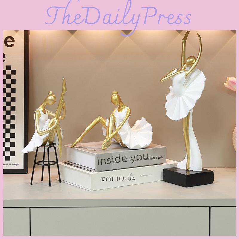 Dancer Ballet Elegant Resin Figurine Home Decor Gift For Colleagues Kids Or