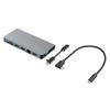 Sanwa Supply USB Docking Hub LAN and Card Type-C (with VGA, HDMI, Port, Reader) USB-3TCH13S2