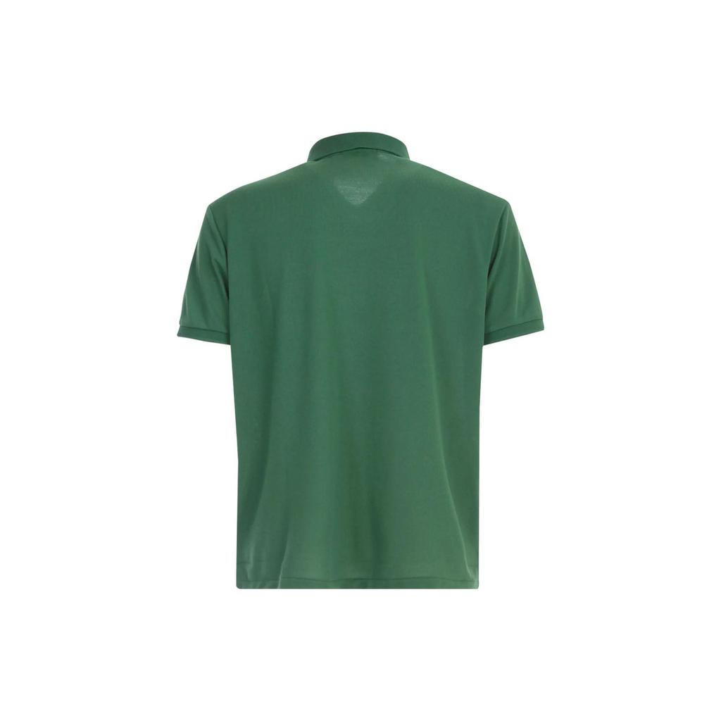 Polo Ralph Lauren SS23 Solid Color Logo Embroidered Short Sleeve Polo Shirt Men Tops Green 710751221-003