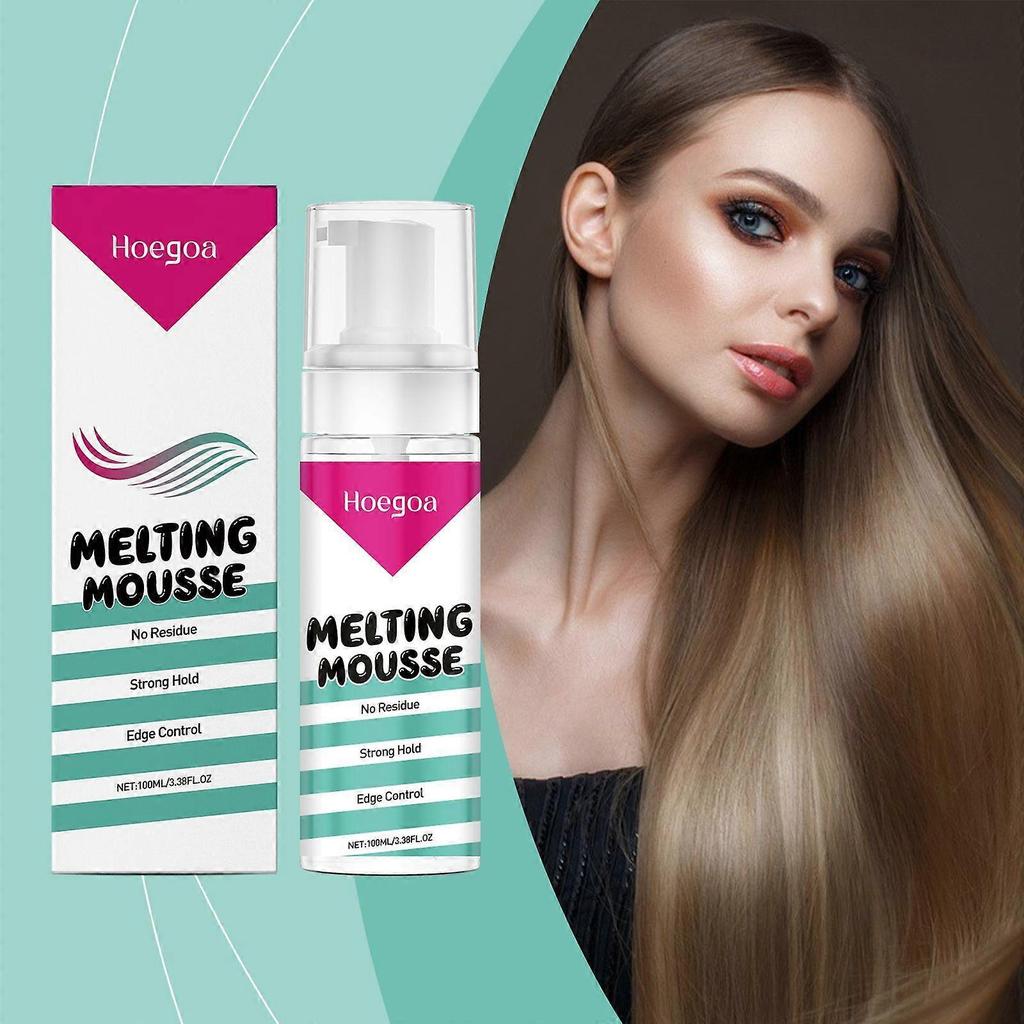 Wig Styling Glue Mousse, Gentle Formula For Moisturizing, Styling, And Long-Lasting Hair Care.